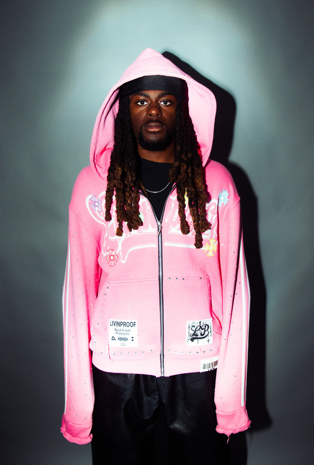 Pink LivinProof Zip-Up