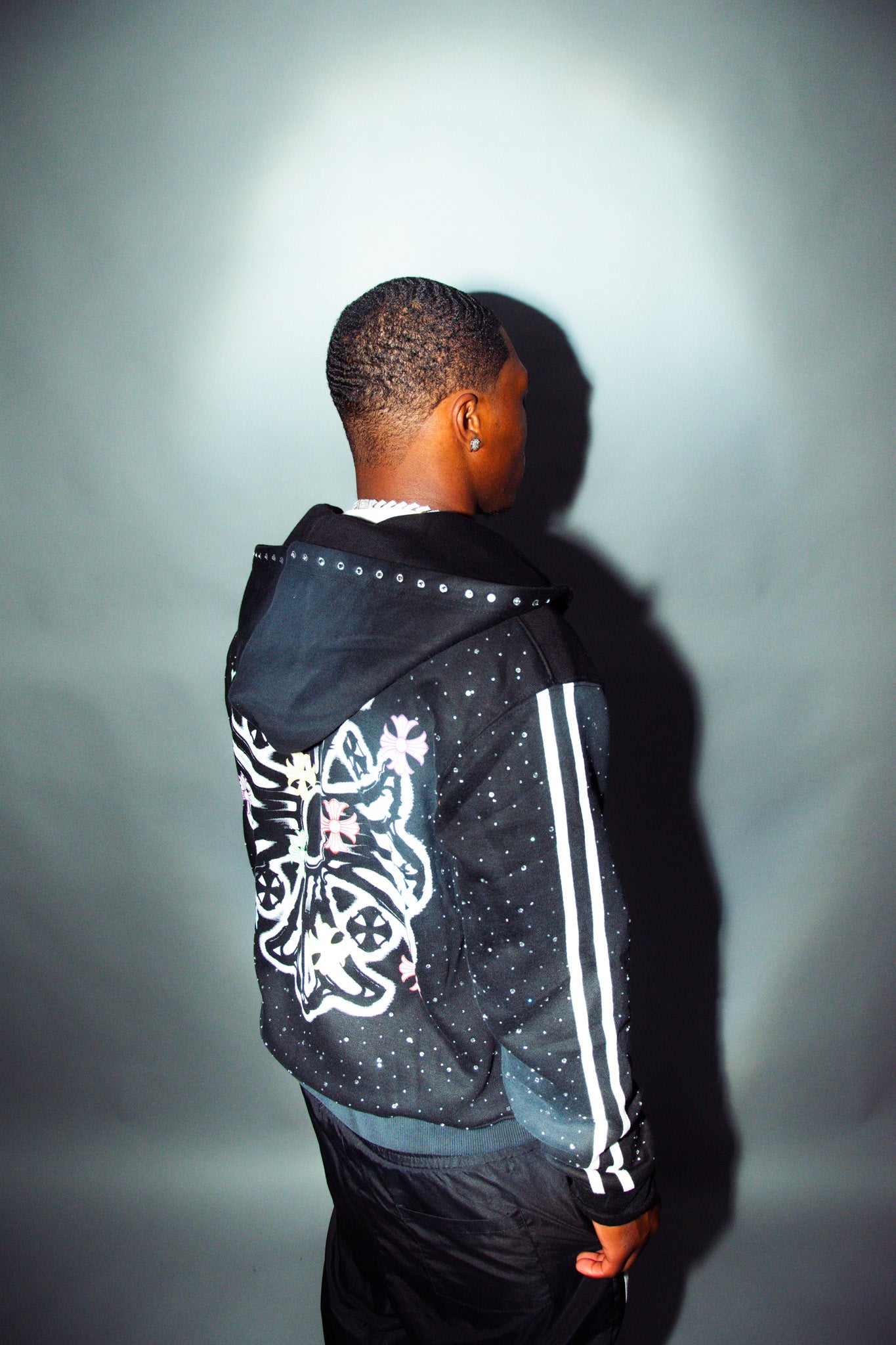 Black LivinProof Zip-Up