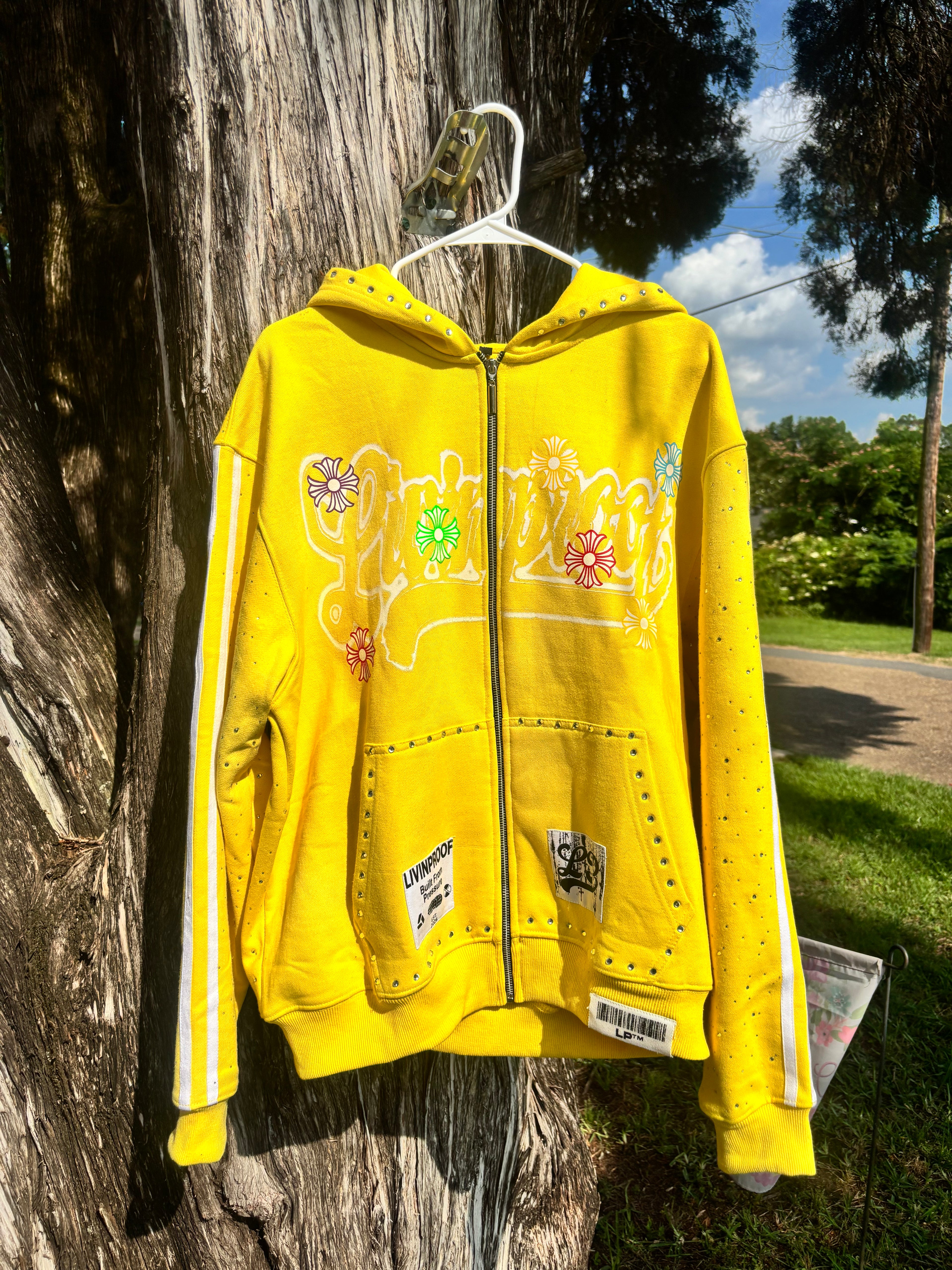 Yellow LivinProof Zip-up